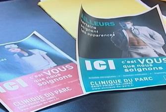 Saint-Etienne : la pub sexy d’une clinique fait polémique  