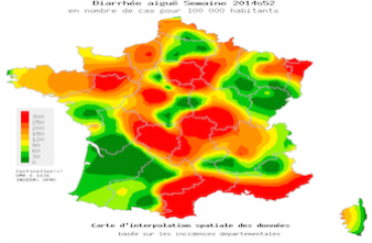 Gastro-entérite : trois régions durement touchées