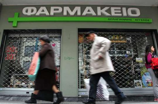 Crise grecque : l'Agence du médicament bloque l'exportation de 73 produits   