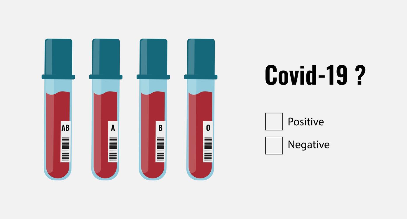 Covid-19 : une étude nie tout lien avec le groupe sanguin