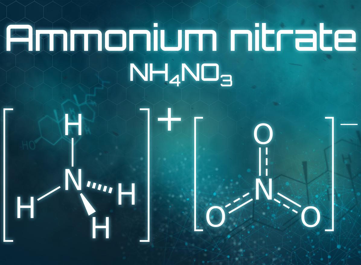 Quels sont les effets du nitrate d'ammonium sur la santé?