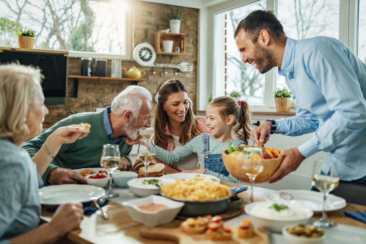 Manger en famille, une solution pour réduire le stress ?