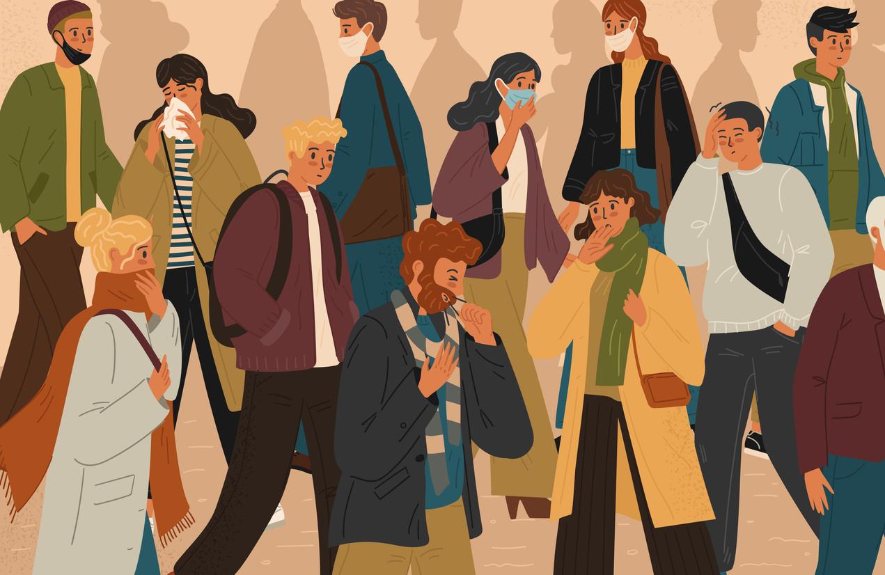 Une pièce pleine de patients grippés et aucun contamination : comment c’est possible ?