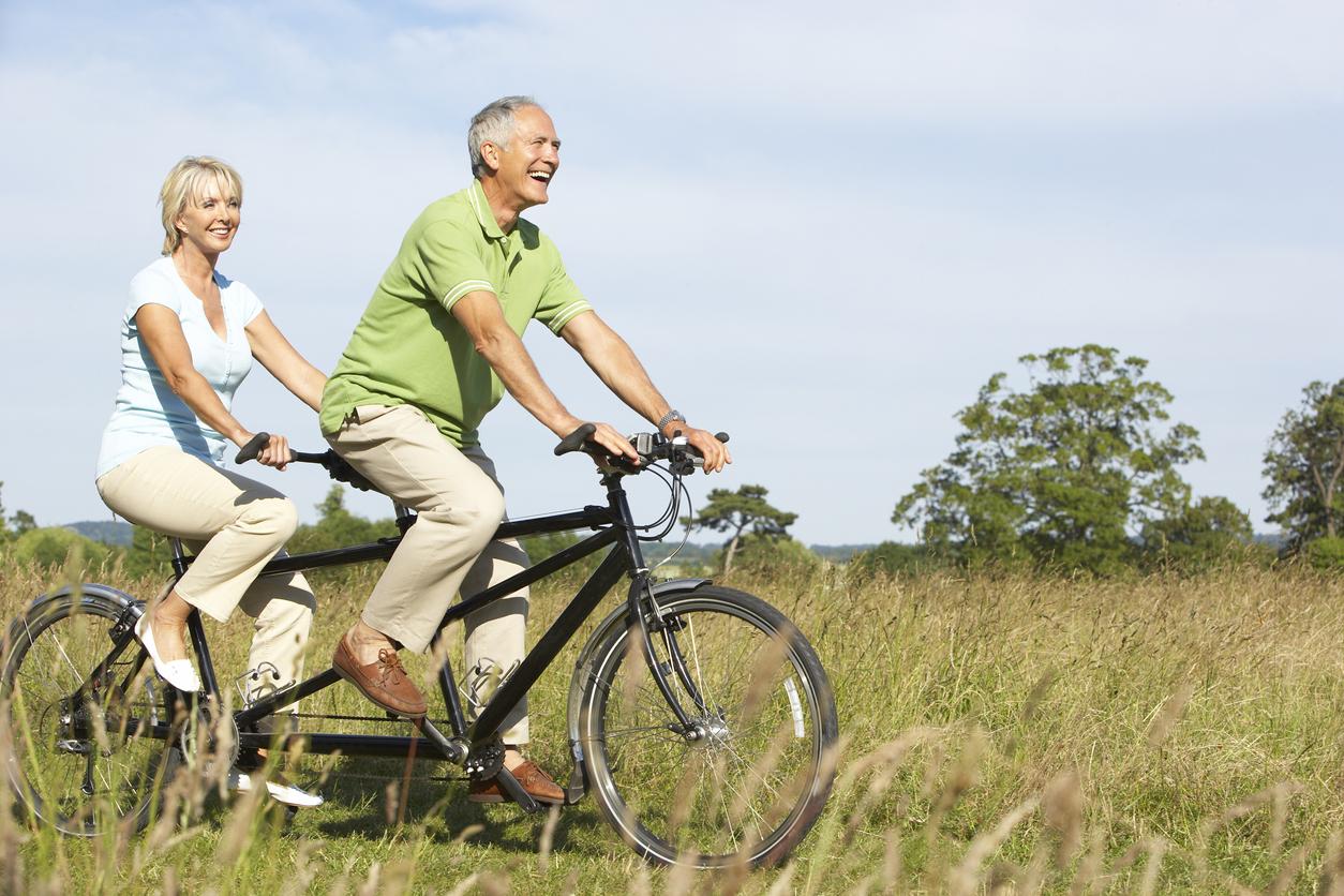 Parkinson's: tandem riding is good for the health of patients and their caregivers