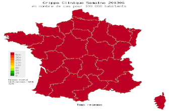 La grippe sévit sur toute la France