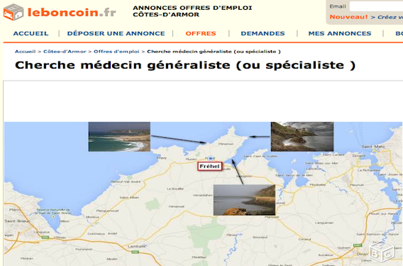Fréhel : un village breton cherche ses médecins sur Le Bon Coin 