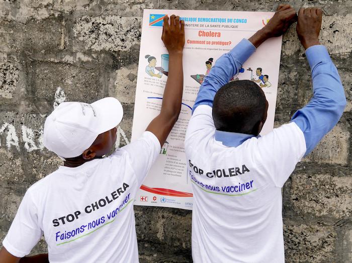 Choléra : l’OMS juge la situation préoccupante en RDC