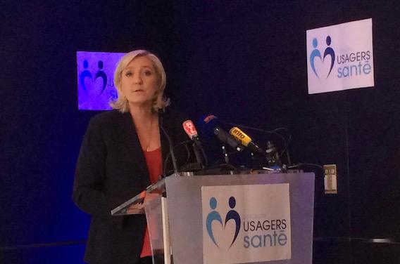 Santé : Marine Le Pen s'en prend à Marisol Touraine 