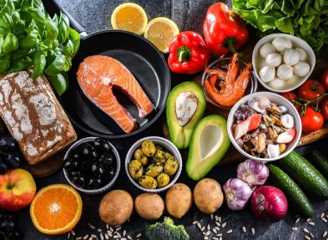 eating Mediterranean food reduces symptoms