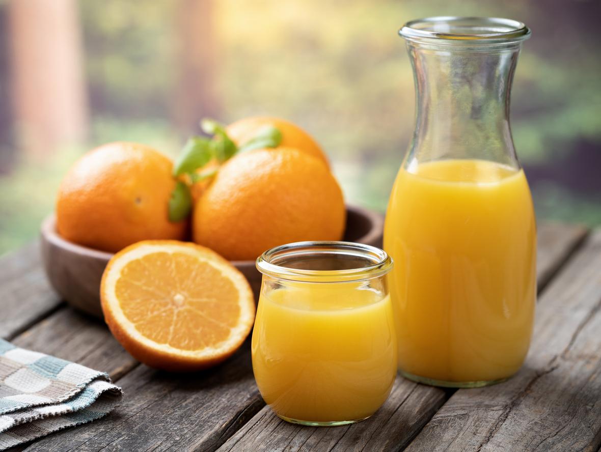 Un verre de jus par jour d’orange protège votre coeur 