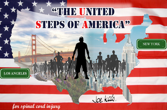 Joe Kals : un paraplégique va traverser les Etats-Unis 