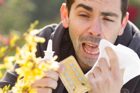 Pollens : la carte de France des allergies
