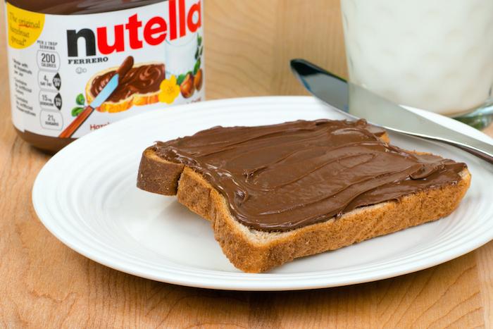 Nutella insiste sur la \