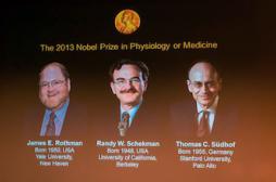 Nobel de médecine : un prix pour la découverte du transport des molécules