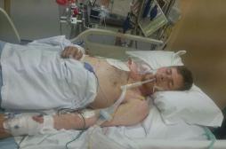 Drogues : il publie une photo de lui dans le coma pour alerter sur les risques