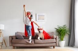 Activité physique : avoir un chien fait bouger les enfants 