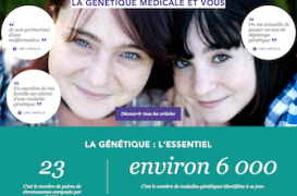 Génétique médicale : un nouveau site pour explorer notre ADN