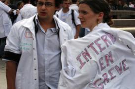 Projet de loi santé : les internes dans la rue le 15 mars