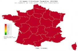 La grippe sévit sur toute la France