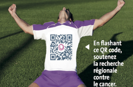 Toulouse : les footballeurs du TFC soutiennent la lutte contre le cancer
