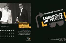 Franck Ribéry aveugle pour dénoncer la précarité des non-voyants  