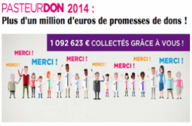 Pasteurdon : plus d'un million d'euros récolté en 4 jours 