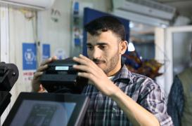 Aide alimentaire : le scan de l'iris remplace les coupons de distribution