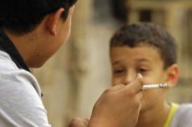 Tabagisme passif : moins 80 %  chez les enfants 