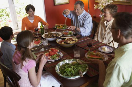 Préserver le rituel du repas en famille