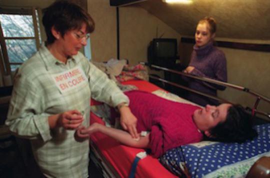 Burn-out : une menace pour plus de 60% des infirmiers et kinés 
