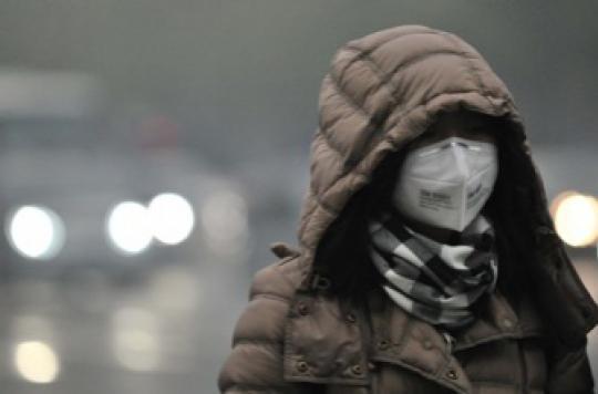 Pékin: un pic de pollution 20 fois supérieur aux seuils de l'OMS