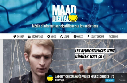 Addictions : l'Inserm et la MILDECA lancent un site web dédié aux ados