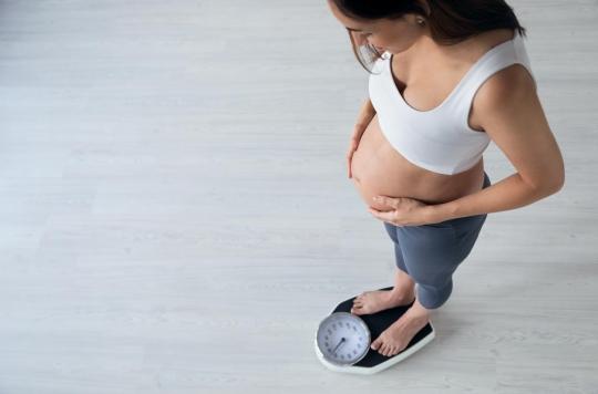 Où se situe l'excès de prise de poids lors d'une grossesse?