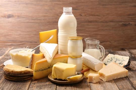 Dairy products increase the risk of developing cancer 