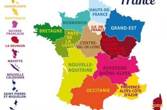 régions france