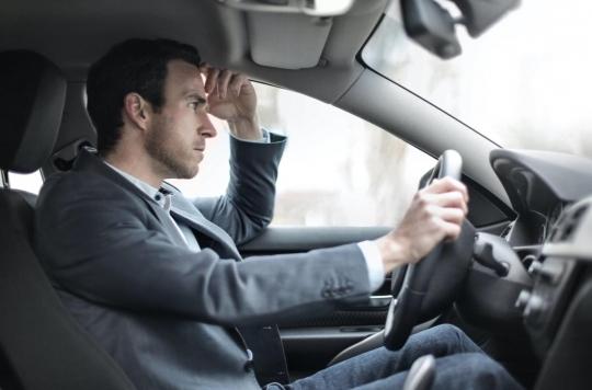Why are some drivers stressed behind the wheel?