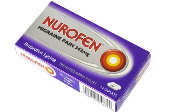 Australie : le fabricant du Nurofen sanctionné pour publicité mensongère