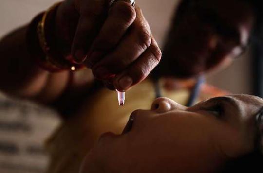 Un vaccin injectable pour éradiquer la polio en Inde