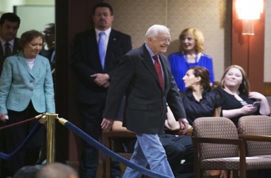 Jimmy Carter traité pour un cancer au cerveau