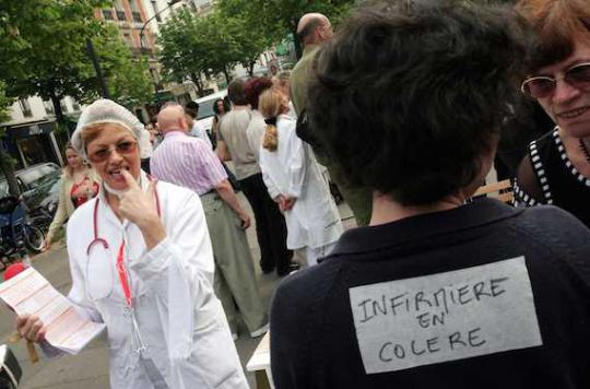 Manifestations : les infirmières se mobilisent dans toute la France