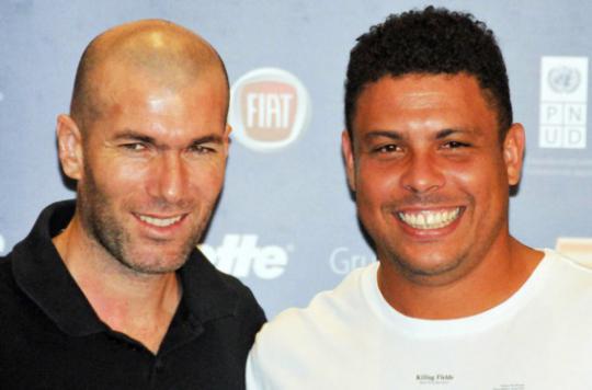 Zidane et Ronaldo, réunis contre Ebola